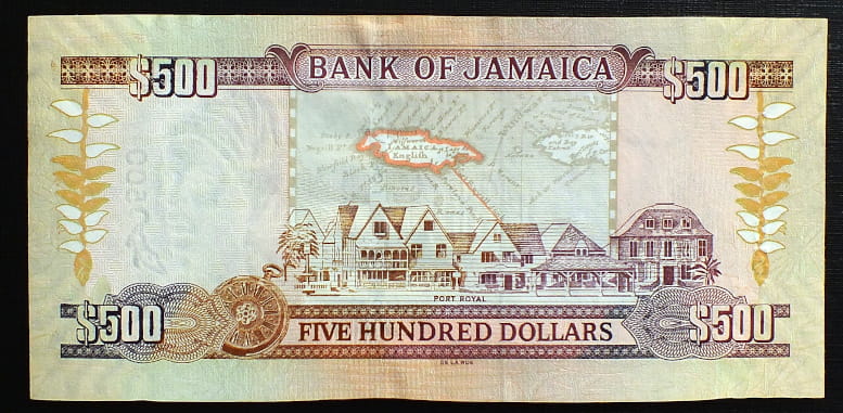 500 Dolarów - Jamajka