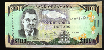 100 Dolarów - Jamajka