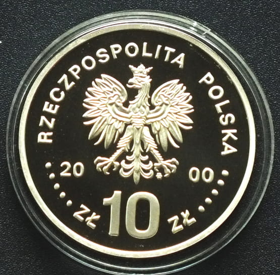 10 zł Jan II Kazimierz (1648 - 1668) - półpostać