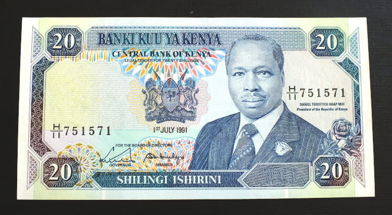 20 Szylingów - Kenia