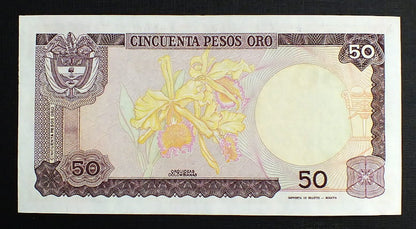 50 Pesos Oro - Kolumbia 1986 r.