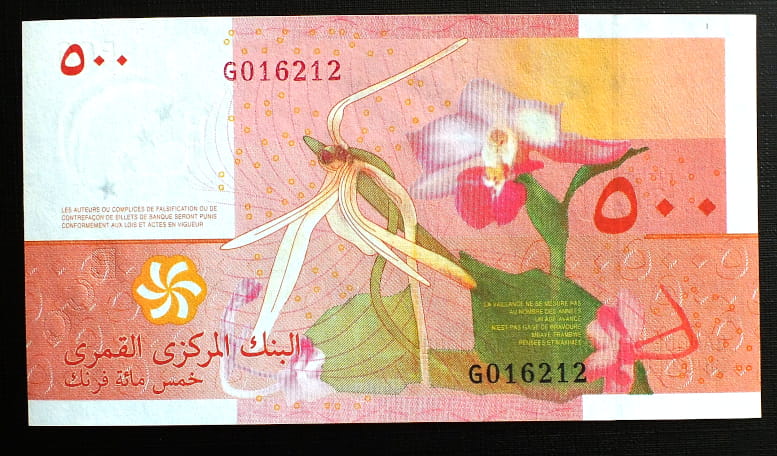 500 Franków - Komory