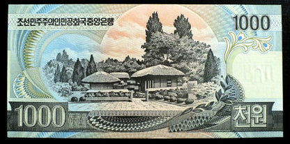 1000 won - Korea Północna 2006 r.