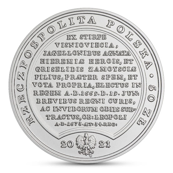 50 zł Skarby Stanisława Augusta – Michał Korybut Wiśniowiecki