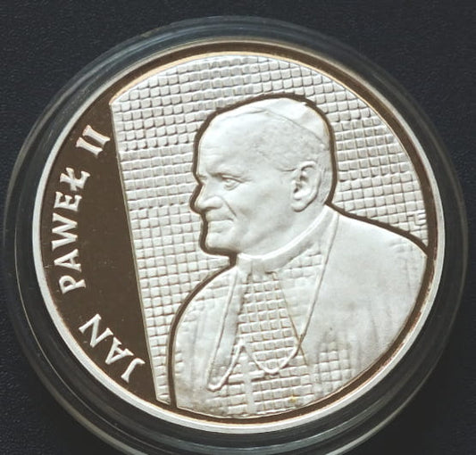 10.000 zł Jan Paweł II - kratka