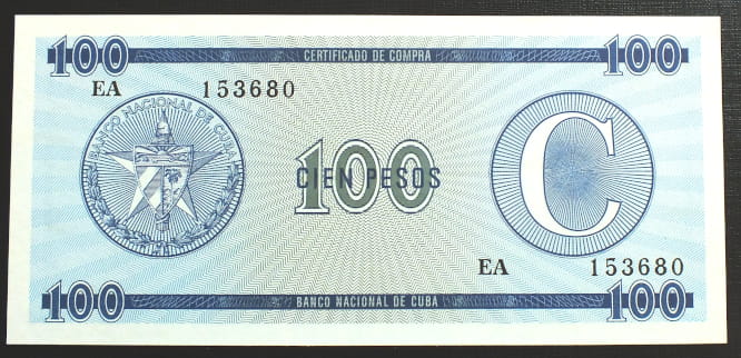 100 pesos KUBA - C