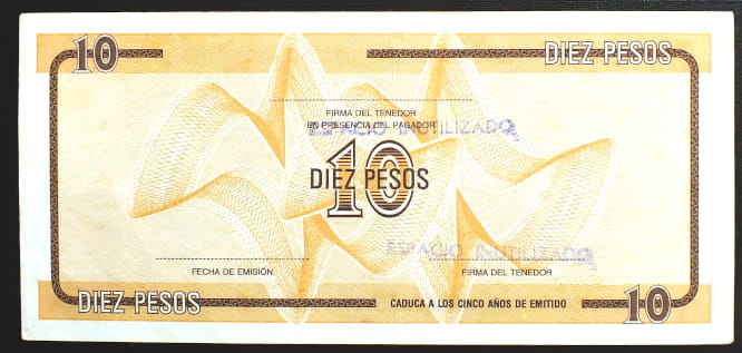 10 pesos KUBA - D