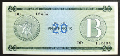 20 pesos KUBA - B