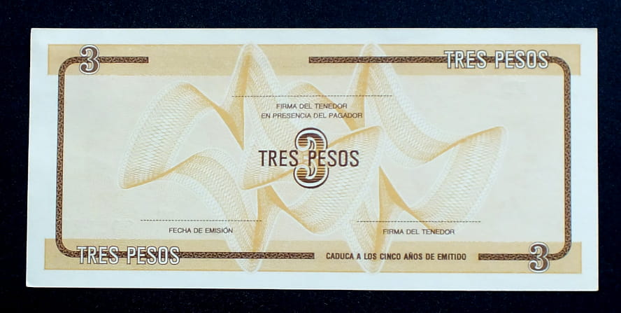3 peso KUBA - D