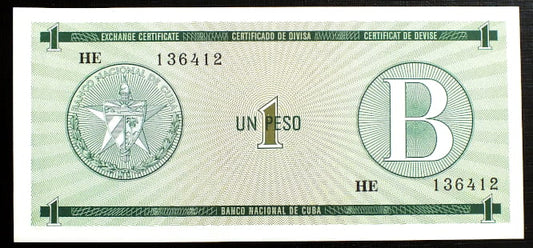 1 Peso KUBA - B