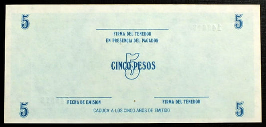 5 pesos KUBA - C