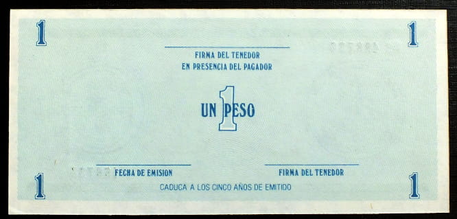 1 Peso KUBA - C