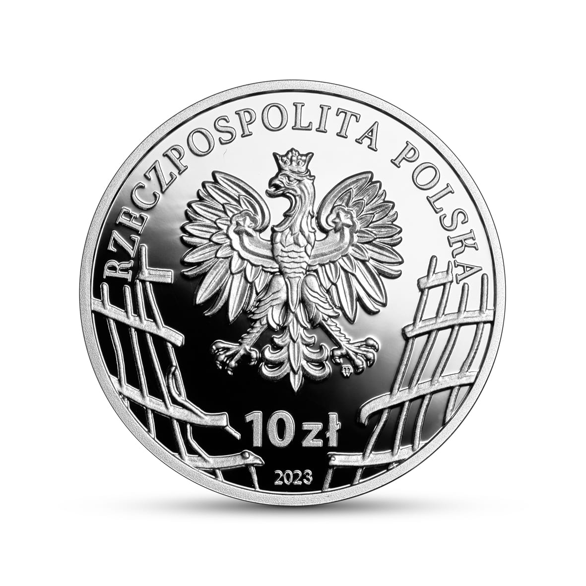 Moneta 10 zł Wyklęci przez komunistów żołnierze niezłomni – Józef Kuraś „Ogień”