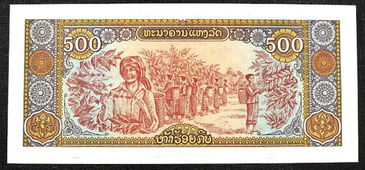 500 Kip - Laos 1988 r.