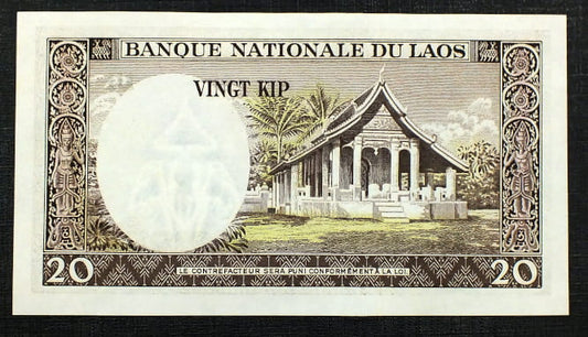 20 Kip - Laos 1963 r.