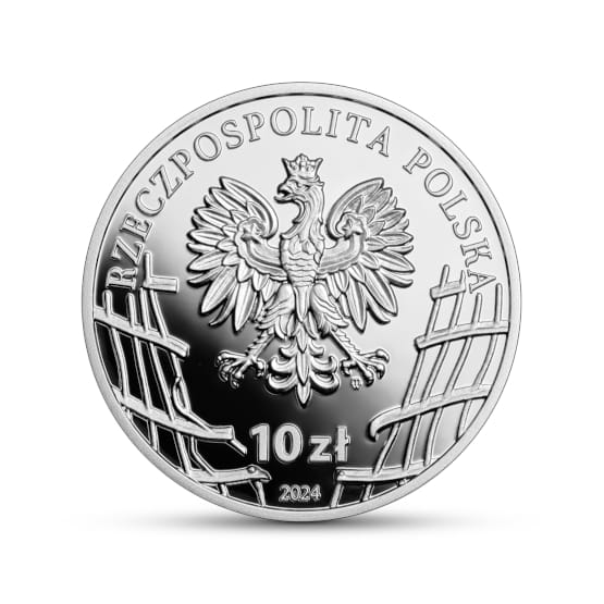 Moneta 10 zł Wyklęci przez komunistów żołnierze niezłomni – Zygmunt Szendzielarz „Łupaszka”
