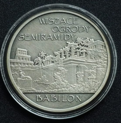 Numizmat Cuda Świata - Wiszące Ogrody w Babilonie 14,14 g srebra .925