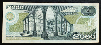 2000 Pesos - Meksyk