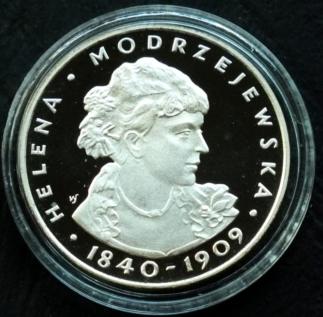 100 zł Helena Modrzejewska