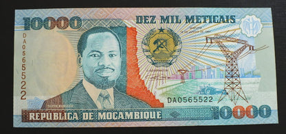 10000 Meticais - Mozambik
