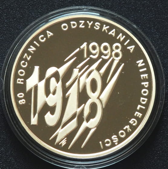 10 zł 80. Rocznica Odzyskania Niepodległości