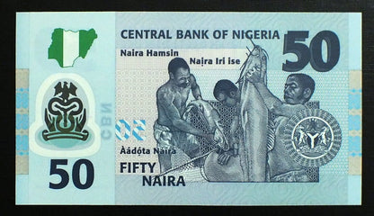 50 Naira - NIGERIA  2010 r.