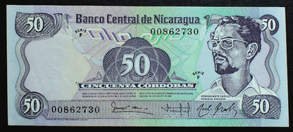50 Cordobas - Nikaragua 1979 r.