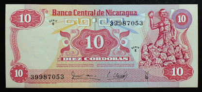 10 Cordobas - Nikaragua 1979 r.