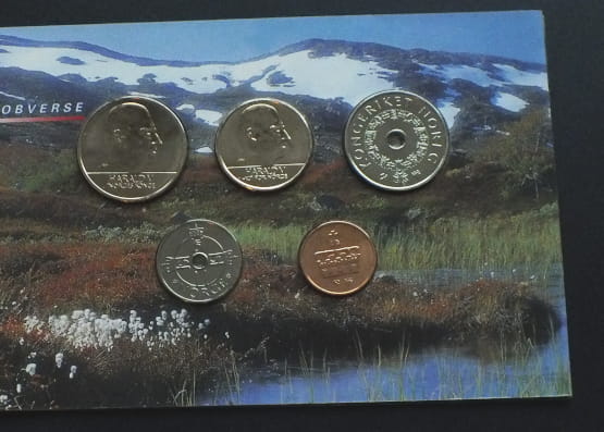 SET NORWEGIA 2001 mennicze