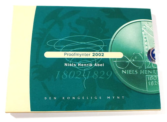 Set Proof coins of Norway 2002