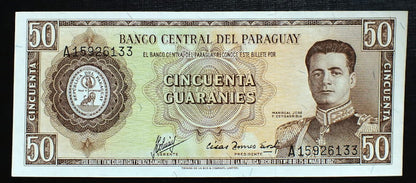 50 Guaranies - Paragwaj 1952 r.