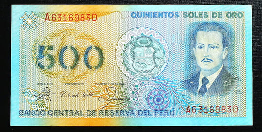 500 Soles de Oro - Peru 1982 r.