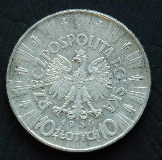 10 zł Józef Piłsudski 1936 r.