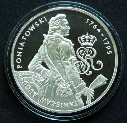 10 zł Stanisław August Poniatowski (1764-1795) - półpostać