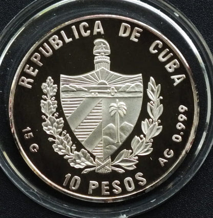 10 pesos Ship Rio Bravo 1998 PROOF