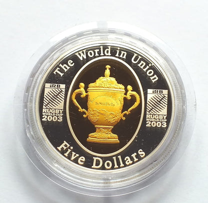 5 dollars Australia Rugby World Cup 2003