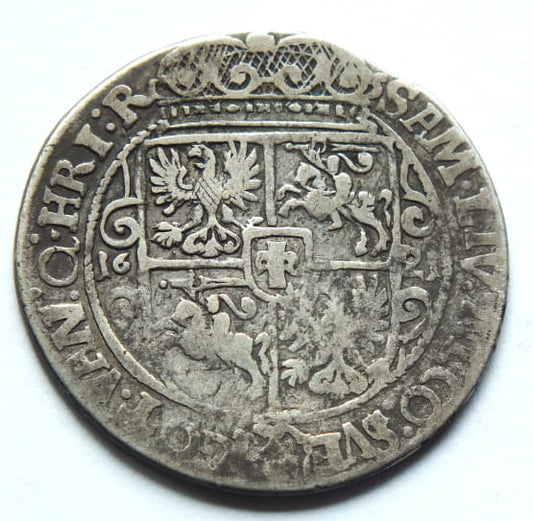 Ort 16gr. Bydgoszcz 1621 Waza III