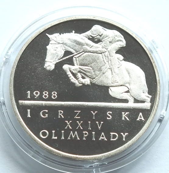 500 zł IGRZYSKA XXIV OLIMPIADY 1988