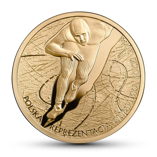 Moneta 200 zł Polska Reprezentacja Olimpijska Soczi 2014