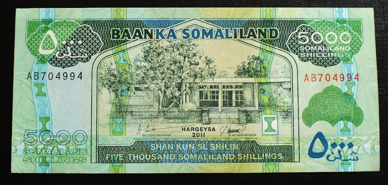 5000 Szylingów - Somaliland