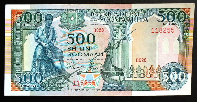 500 Szylingów - Somalia