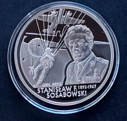 10 zł Generał brygady Stanisław F. Sosabowski (1892-1967)