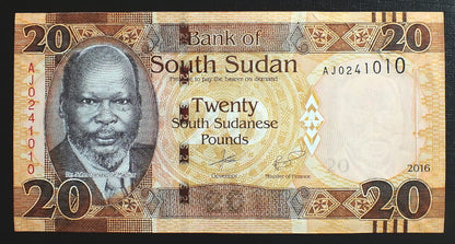 20 Funtów - Sudan Południowy