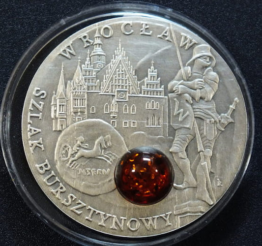 1 dolar Szlak Bursztynowy - Wrocław 2009 NIUE