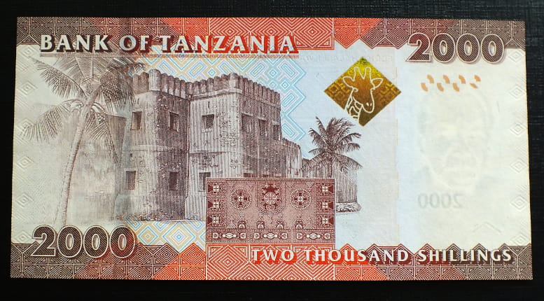 2000 Szylingów - Tanzania