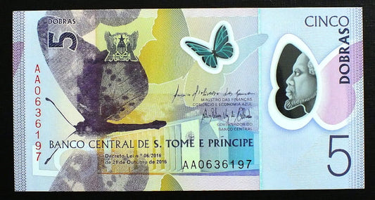 5 Dobras - Saint Thomas & Prince 2016 r.