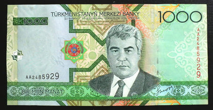 1000 Manat - Turkmenistan 2005 r.
