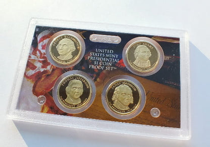 Prezydenci USA 2007 Proof  x 4