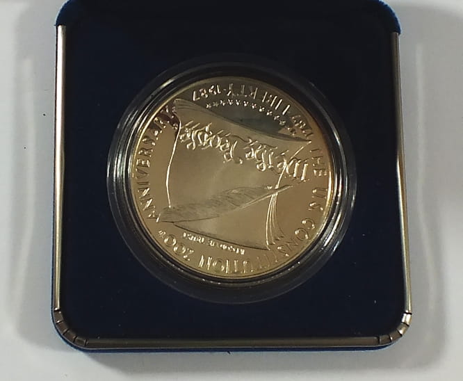 1 dollars Constitution 1987 PROOF