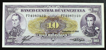10 Bolivares - Wenezuela